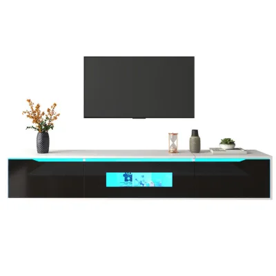 Flieks Tv-Schrank Weiß 35x30x180 cm