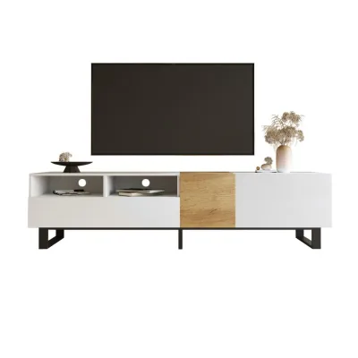 Flieks Tv-Schrank Weiß 44.5x13x103.5 cm