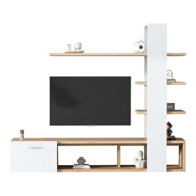 Flieks Wandschrank Weiß 44.78x11.99x159.49 cm