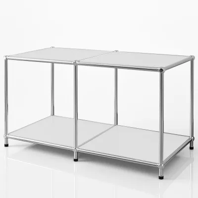 Floordirekt Regal Concept Epure Mk-016 Weiß 78x46x40 cm