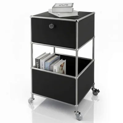 Floordirekt Regal Concept Epure Mk-145 Schwarz 40x75x40 cm