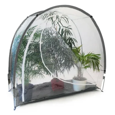 Frostschutzzelt 'Ice', transparent, T84 x B175 x H186 cm