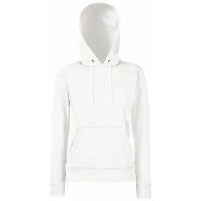 Fruit of the Loom Classic Hoodie 16.2038 Gr. M white