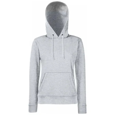 Fruit of the Loom Classic Hoodie 16.2038 Gr. S heather grey