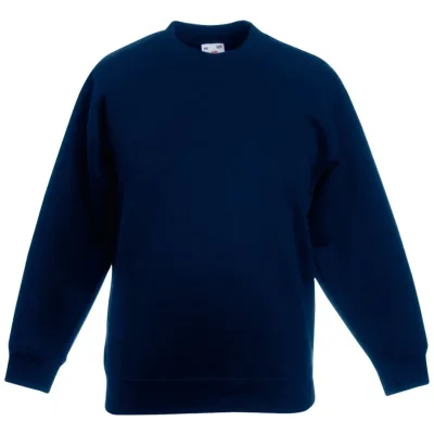 Fruit of the Loom Classic Kinder Sweater 16.2041 Gr. 104 deep navy
