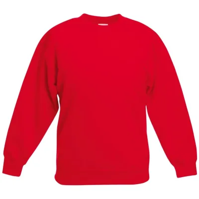 Fruit of the Loom Classic Kinder Sweater 16.2041 Gr. 140 red