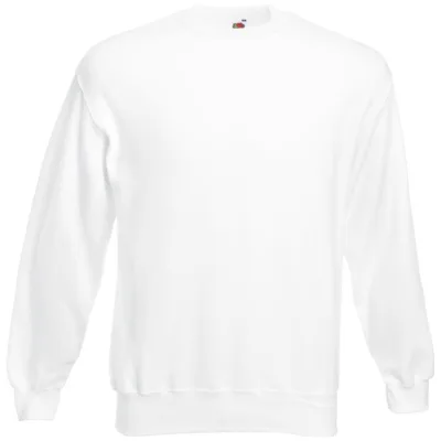 Fruit of the Loom Classic Sweater 16.2202 Gr. 3XL white