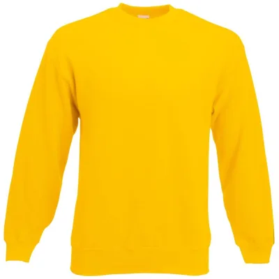 Fruit of the Loom Classic Sweater 16.2202 Gr. L sunflower