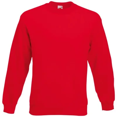 Fruit of the Loom Classic Sweater 16.2202 Gr. S red