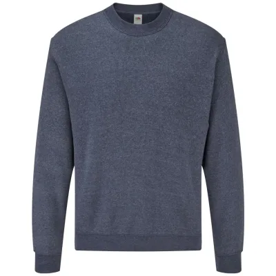 Fruit of the Loom Classic Sweater 16.2202 Gr. XL vintage heather navy