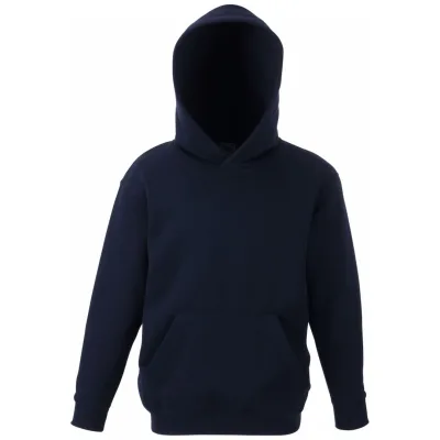 Fruit of the Loom Cotton Classics-16.2043 Kinder Kapuzen Sweater Gr. 140 deep navy