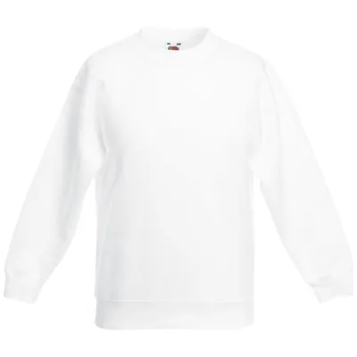 Fruit of the Loom Kinder T-Shirt 16.1019 Gr. 14-15 white