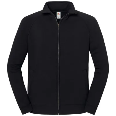 Fruit of the Loom Schwere Sweatshirtjacke 16.2290 Gr. S black