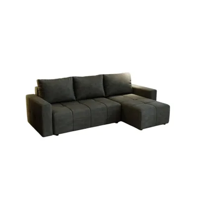 Fun Möbel Ecksofa Anthrazit 231x142 cm