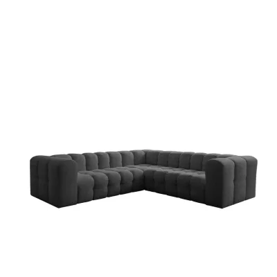 Fun Möbel Ecksofa Anthrazit 270x270 cm