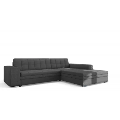 Fun Möbel Ecksofa Anthrazit 292x198 cm
