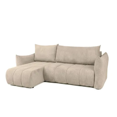 Fun Möbel Ecksofa Beige 226x154 cm