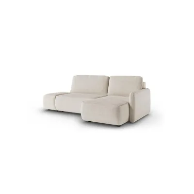 Fun Möbel Ecksofa Beige 229x148 cm