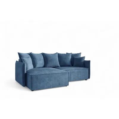 Fun Möbel Ecksofa Blau 221x153 cm