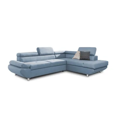 Fun Möbel Ecksofa Blau 275x210 cm