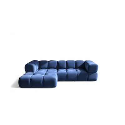 Fun Möbel Ecksofa Blau 280x150 cm