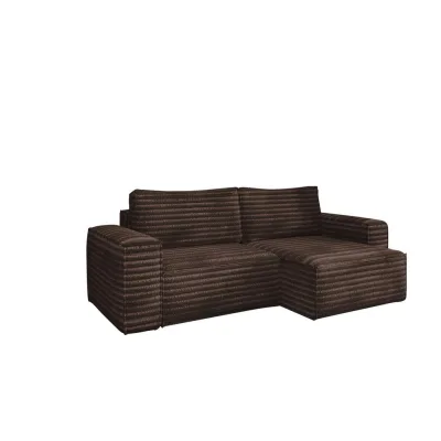 Fun Möbel Ecksofa Braun 248x140 cm