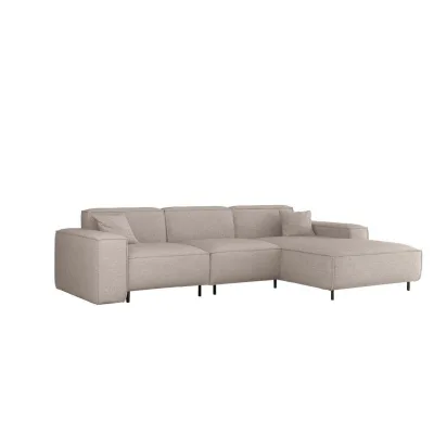 Fun Möbel Ecksofa Creme 266x165 cm
