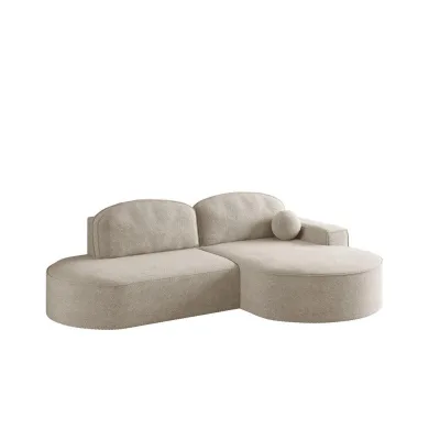 Fun Möbel Ecksofa Creme 278x179 cm