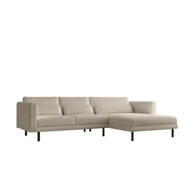 Fun Möbel Ecksofa Creme 281x174 cm
