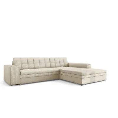Fun Möbel Ecksofa Creme 292x198 cm