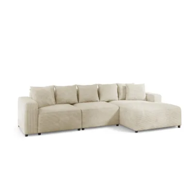 Fun Möbel Ecksofa Creme 331x165 cm