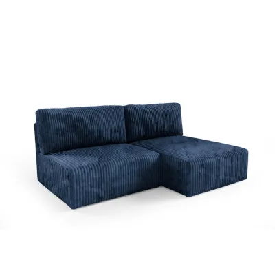 Fun Möbel Ecksofa Dunkelblau 210x149 cm