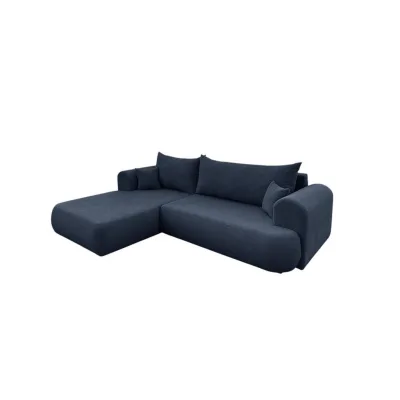 Fun Möbel Ecksofa Dunkelblau 260x173 cm