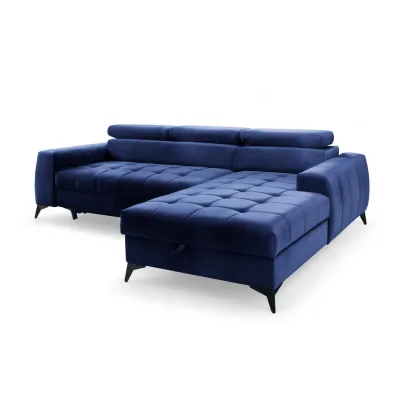 Fun Möbel Ecksofa Dunkelblau 260x200 cm
