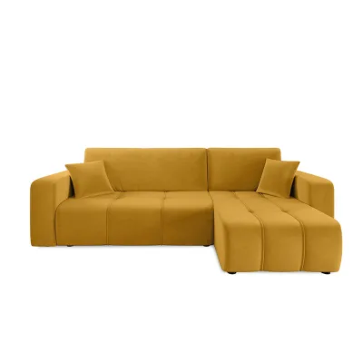Fun Möbel Ecksofa Gelb 248x146 cm