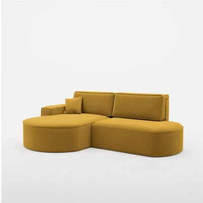 Fun Möbel Ecksofa Gelb 278x179 cm