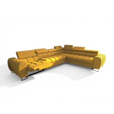 Fun Möbel Ecksofa Gelb 330x260 cm
