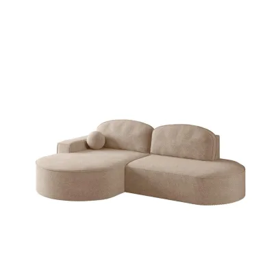 Fun Möbel Ecksofa Greige 278x179 cm
