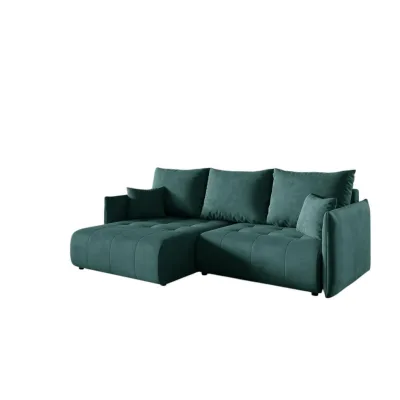 Fun Möbel Ecksofa Grün 221x153 cm