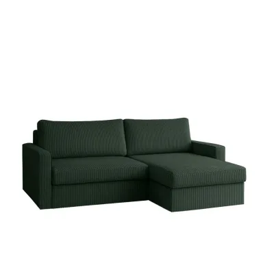 Fun Möbel Ecksofa Grün 224x140 cm
