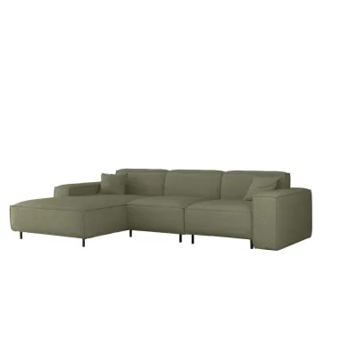 Fun Möbel Ecksofa Grün 266x165 cm