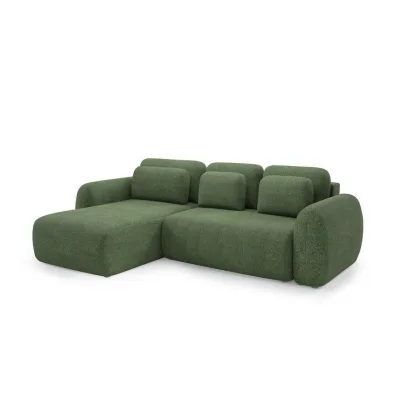 Fun Möbel Ecksofa Grün 304x190 cm