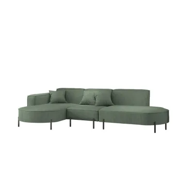Fun Möbel Ecksofa Grün 321x165 cm