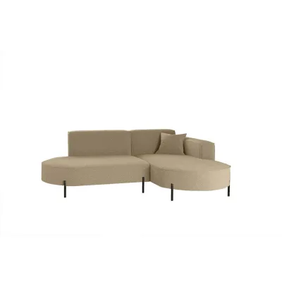 Fun Möbel Ecksofa Hellbraun 236x165 cm
