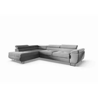 Fun Möbel Ecksofa Hellgrau 277x203 cm