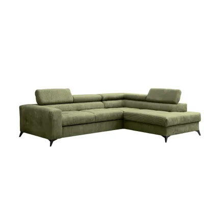 Fun Möbel Ecksofa Hellgrün 271x202 cm