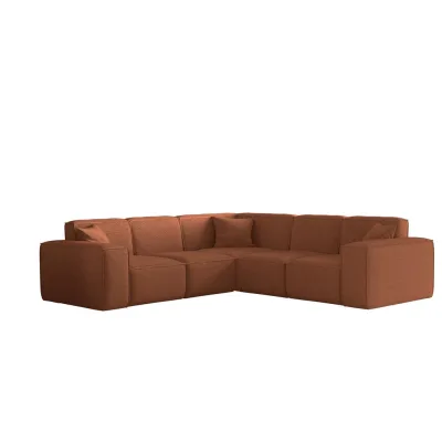 Fun Möbel Ecksofa Kupfer 246x246 cm