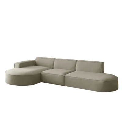 Fun Möbel Ecksofa Perlmutt 296x165 cm