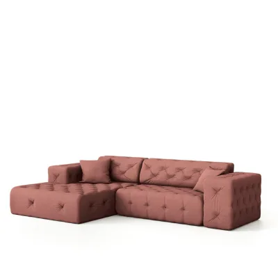 Fun Möbel Ecksofa Rosa 266x171 cm