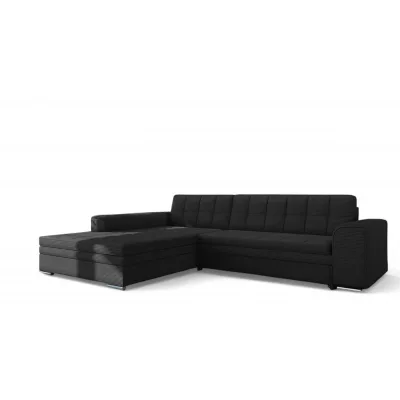 Fun Möbel Ecksofa Schwarz 292x198 cm